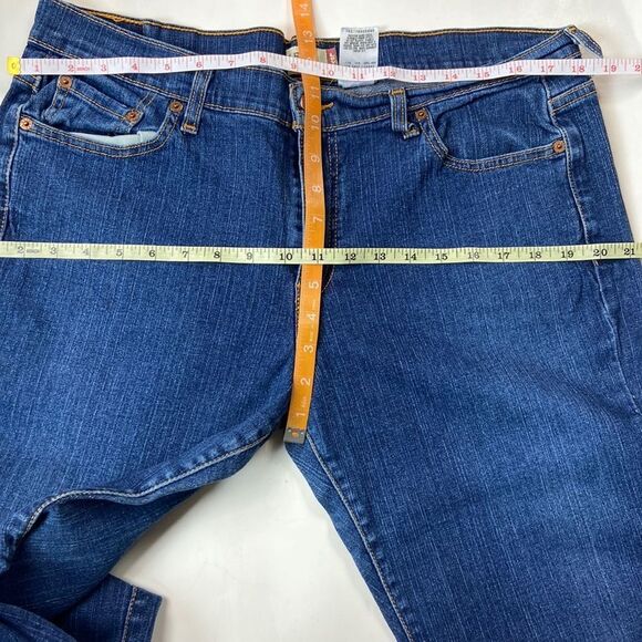 VTG ,Levi’s 515 Strauss & co Made In Mexico Women Jeans Size 14M - Picture 5 of 16